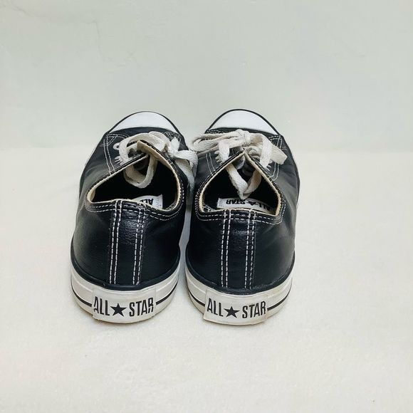 Converse Black and White Sneakers Men’s 7 Women’s 9 - Picture 5 of 7